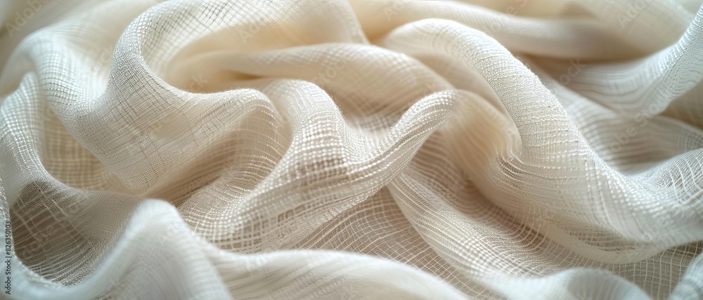 Macro shot of grainy soft fabric Macro shot of grainy soft fabric
