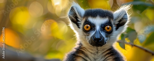 Curious Lemur Amid Madagascar s Enchanting Wilderness Unveils Nature s Wondrous Secrets