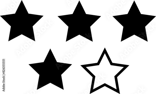 Star Rating Score Icon