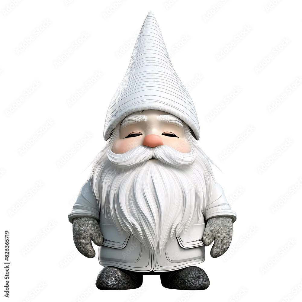 Cute small Gnome cartoon clip art Illustration design -vibrant color image Cute small Gnome cartoon clip art Illustration design -vibrant color image