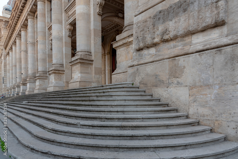 staircase in the town