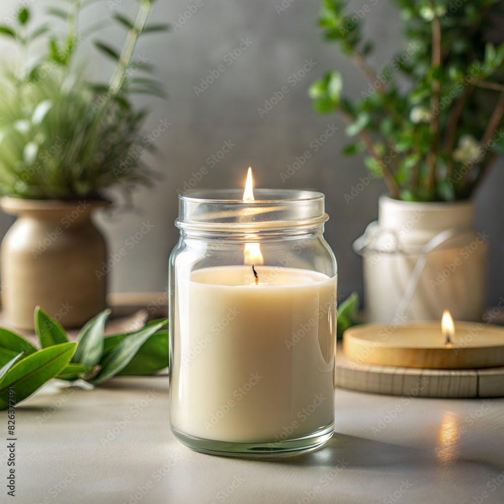 spa still life with candles spa still life with candles