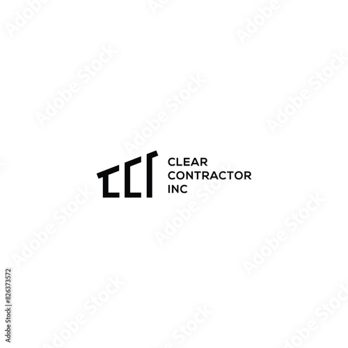 contractor logo, constraction logo, inc logo