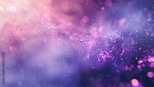 Light purple defocused blurred glowing bokeh abstract background