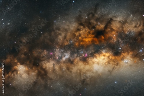 Eagle Nebula in the Milky Way Galaxy photo