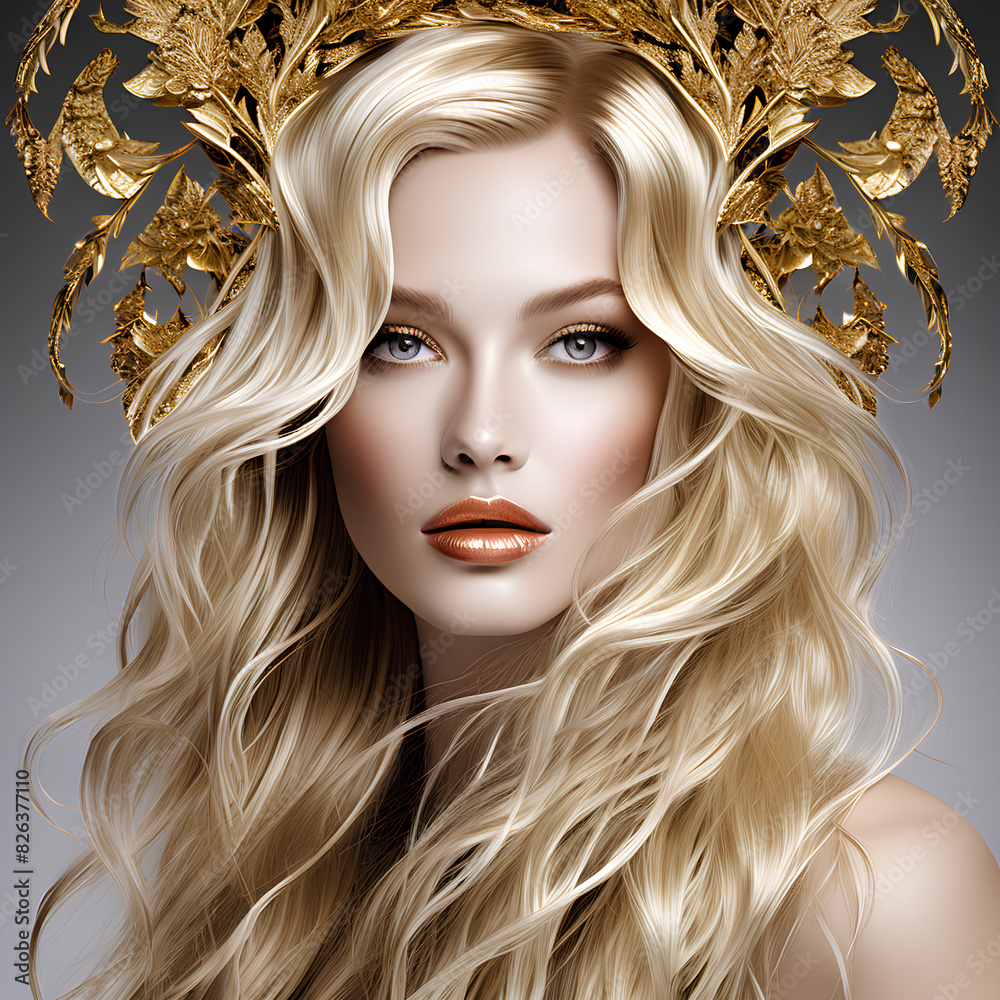 Fototapeta premium portrait of a woman