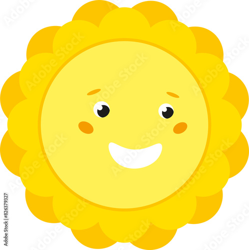 Smiling sun