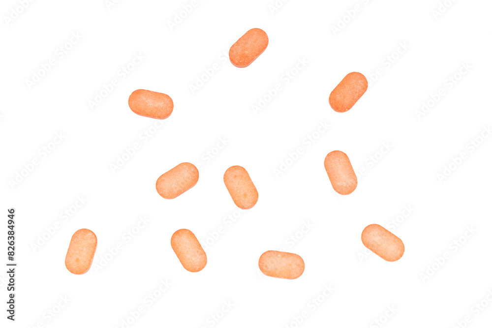medical pills isolated on a transparent background medical pills isolated on a transparent background
