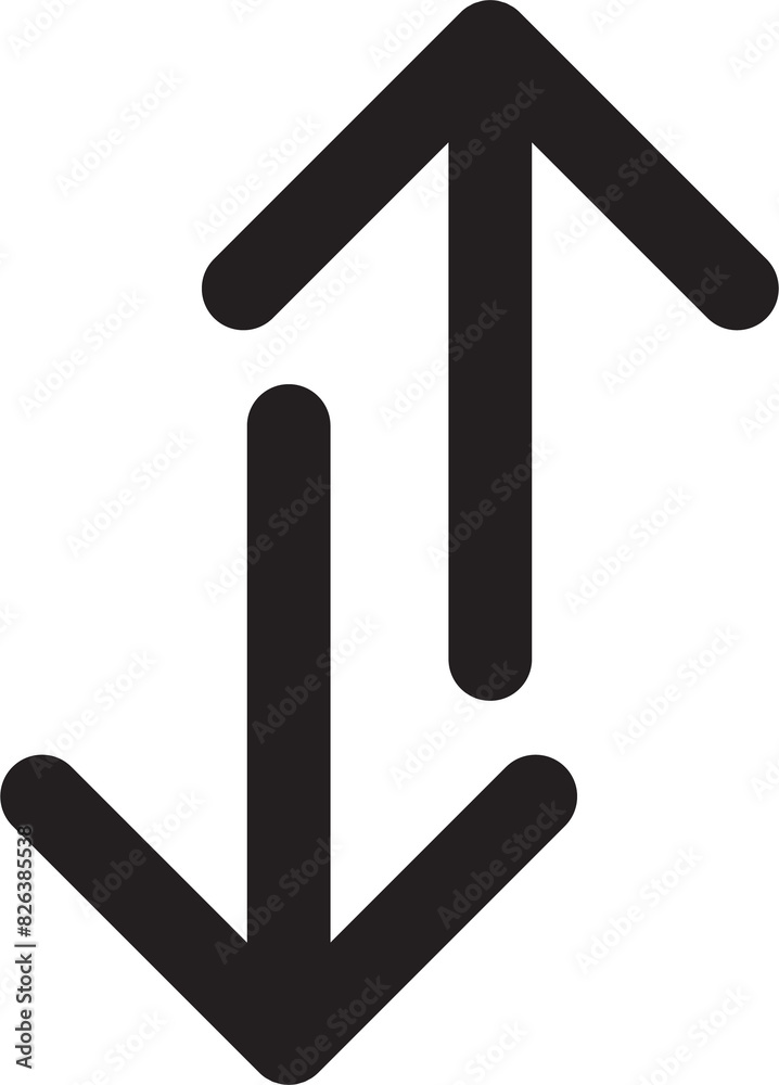 Arrow Up Down Left Right Icon Silhouette Arrow Up Down Left Right Icon Silhouette