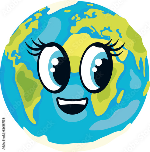 cute and kawaii hearth planet