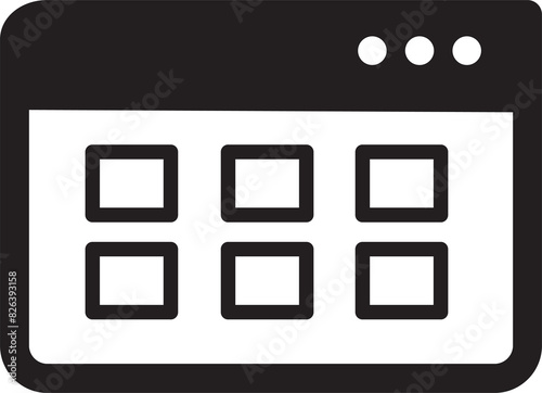 Web Taskbar Ui Element Icon