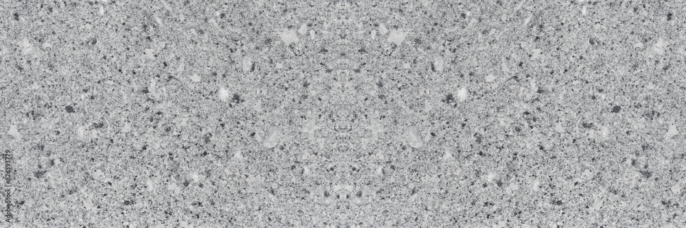 Fototapeta premium Wall terrazzo texture gray blue of stone granite black white background marble surface pattern sandstone small have mixed sand tile background.