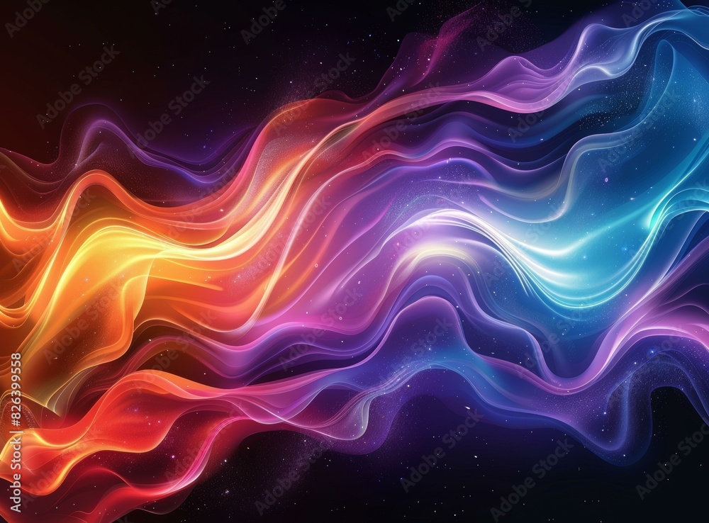 Obraz premium Colorful Flames