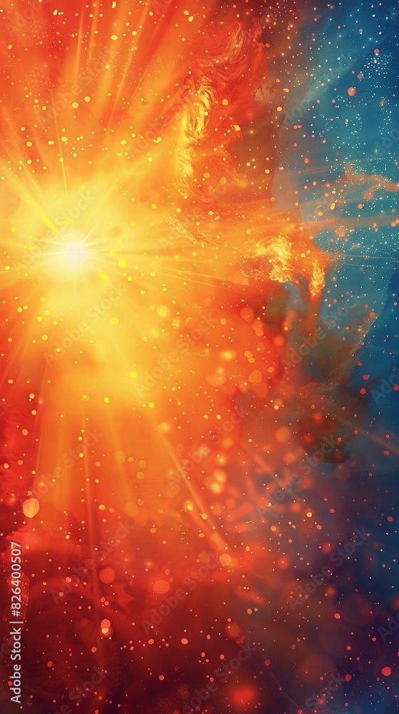 Obraz premium Awesome Nebulae and Supernova Explosions