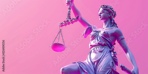 Gender Justice (Pink): Represents the broader goal of achieving justice and equality for people of all genders photo