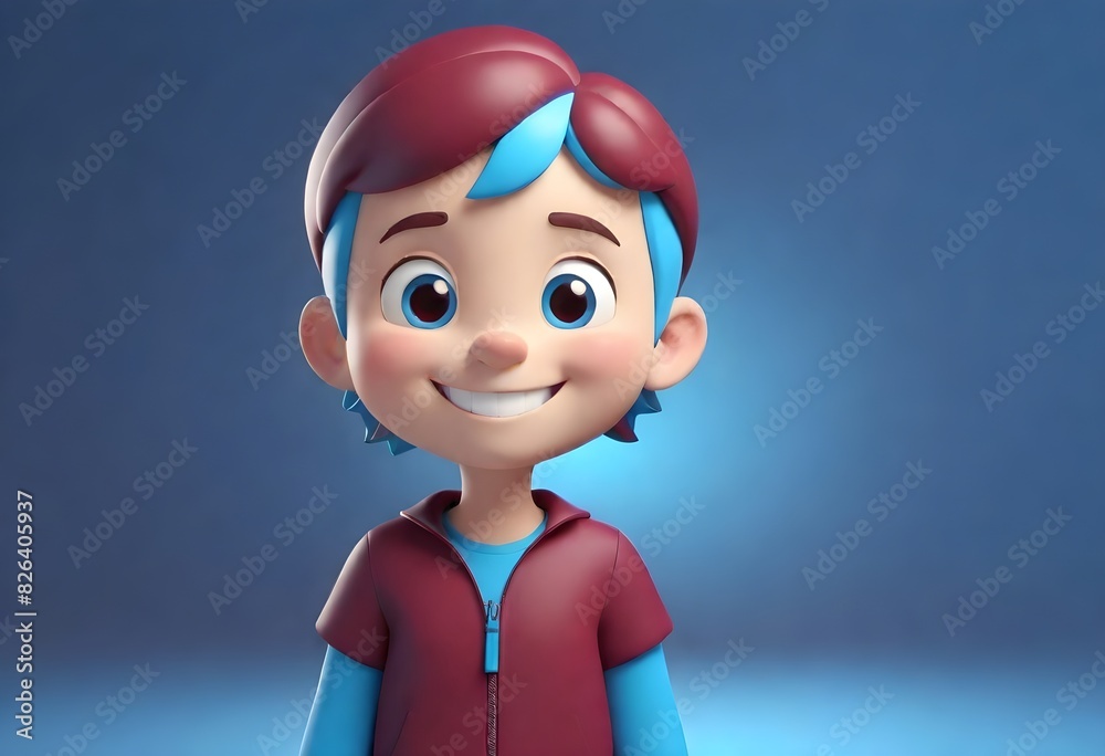 3d cartoon character front photo 3d cartoon character front photo