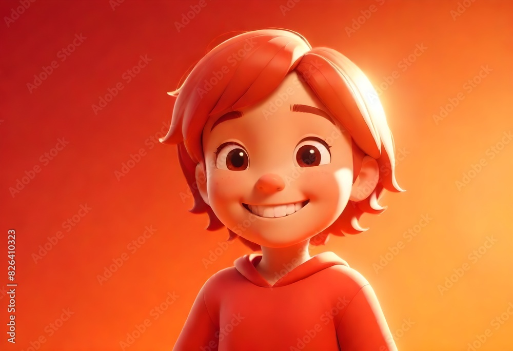 3d cartoon character front photo close-up 3d cartoon character front photo close-up