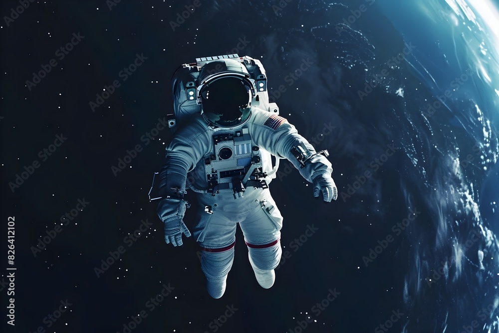 Ethereal Astronaut Adrift in the Cosmic Expanse Ethereal Astronaut Adrift in the Cosmic Expanse