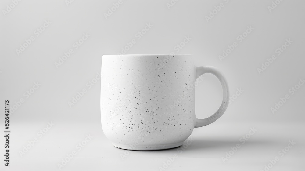 Obraz premium Ceramic mug in a white background