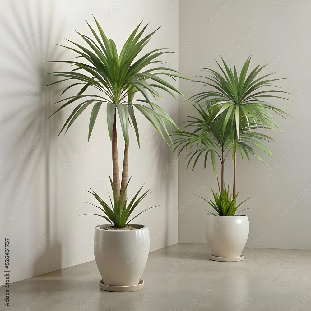 indoor potted an palm trees as decorative housep indoor potted an palm trees as decorative housep