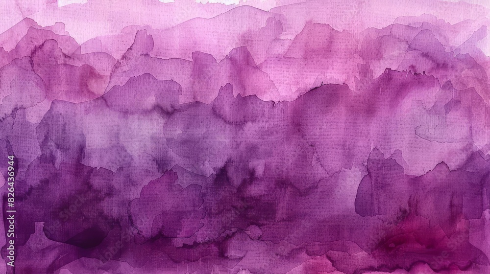 Obraz premium Abstract watercolor background. Violet, purple, pink stains.