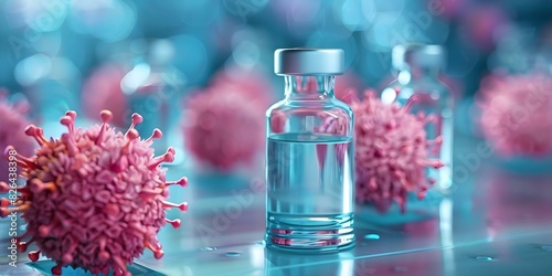 Advancements in immunotherapy for more effective cancer treatment and healthcare progress. Concept Immunotherapy Breakthroughs, Cancer Treatment Innovations, Healthcare Progress photo