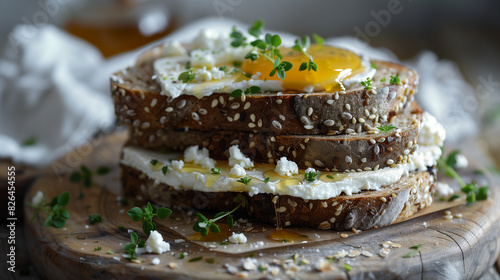Sandwich with Egg and Chesse