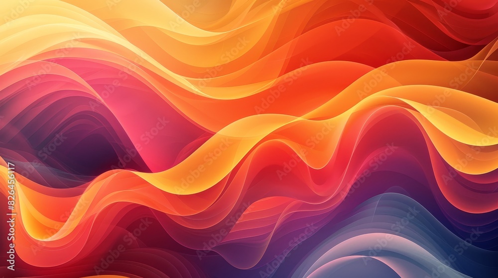 Abstract Gradients Decoration: An illustration featuring abstract gradients as a decorative element Abstract Gradients Decoration: An illustration featuring abstract gradients as a decorative element