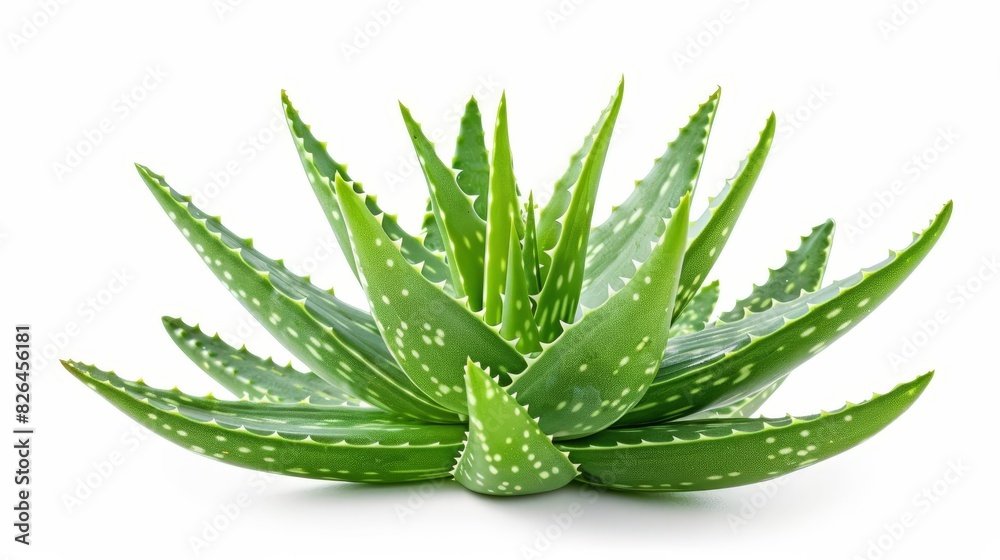 pristine aloe vera plant isolated on pure white background highquality photo pristine aloe vera plant isolated on pure white background highquality photo