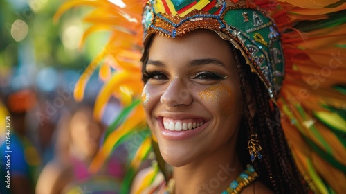 A pre-Lenten festival known for its parades and elaborate costumes, with the most famous celebration in Rio de Janeiro, Brazil. © sirisakboakaew