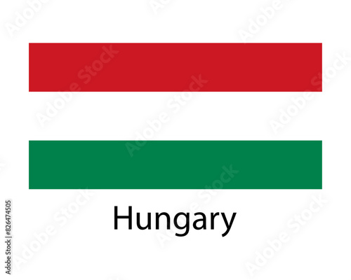 Free Download Flag of Hungary 1:2 - GFXLoad