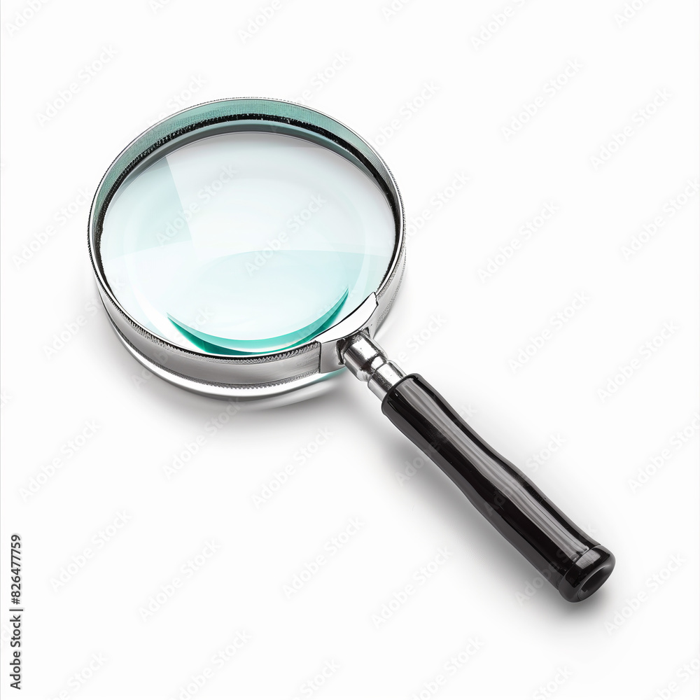 Magnifying glass isolated on white background Magnifying glass isolated on white background