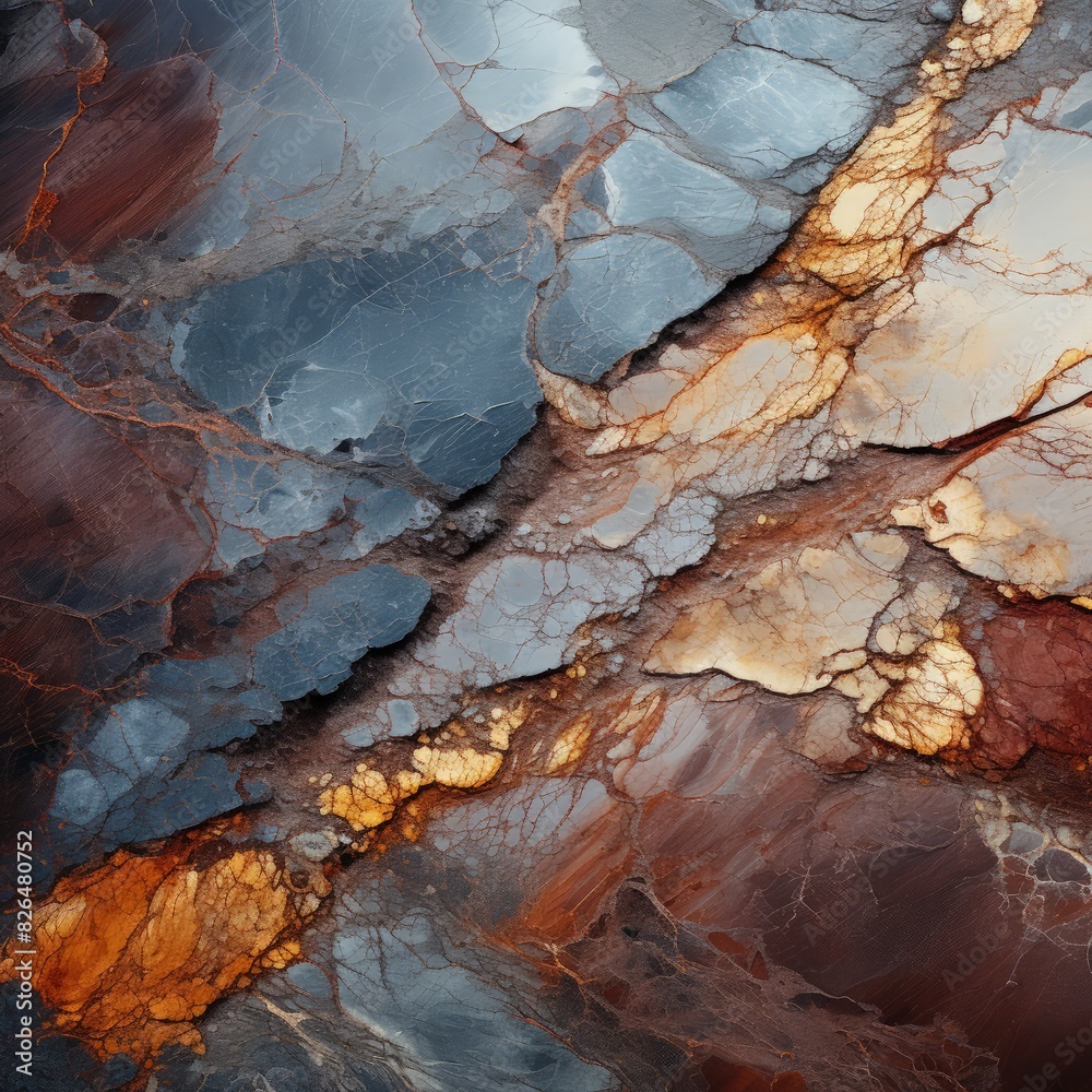 a brown and blue abstract background