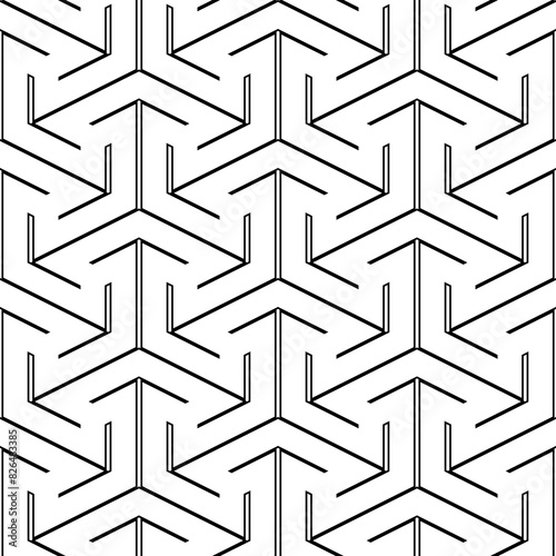 Ethnic ornament. Geometric background. Tribal wallpaper. Figures image. Embroidery backdrop. Mosaics motif. Digital paper, web design, textile print. Seamless pattern. Vector art work.