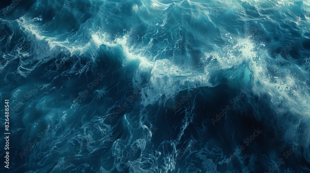 In shades of turquoise and deep blue, this digital artwork captures the dynamic and swirling patterns of ocean waves, embodying a serene yet powerful sea. In shades of turquoise and deep blue, this digital artwork captures the dynamic and swirling patterns of ocean waves, embodying a serene yet powerful sea.