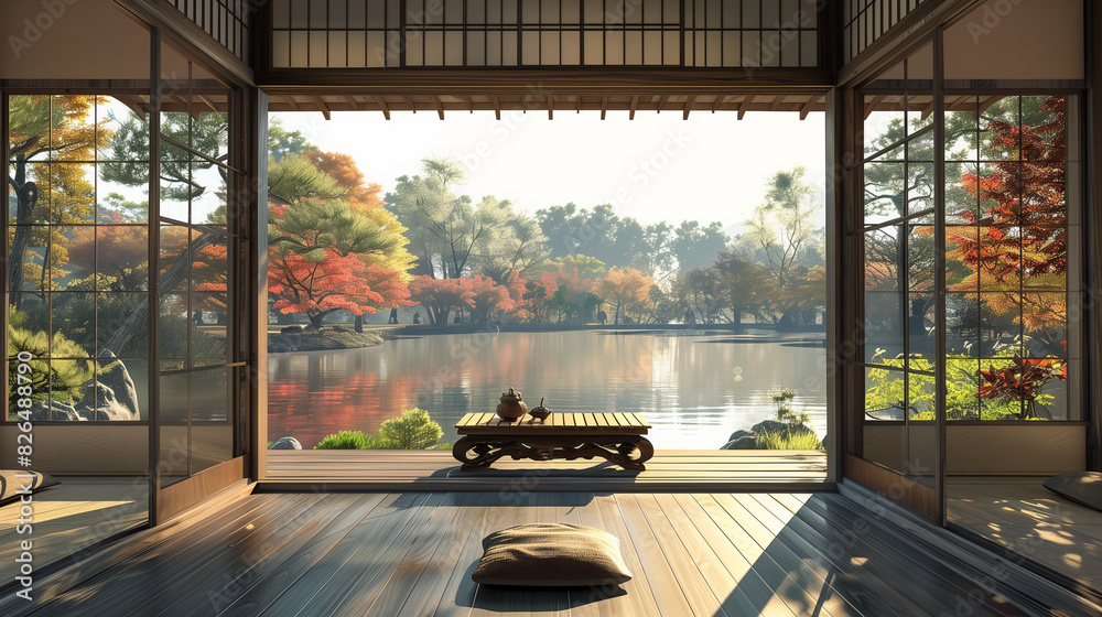 Fototapeta premium meditation room