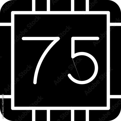 75 - Seventy-Five Icon