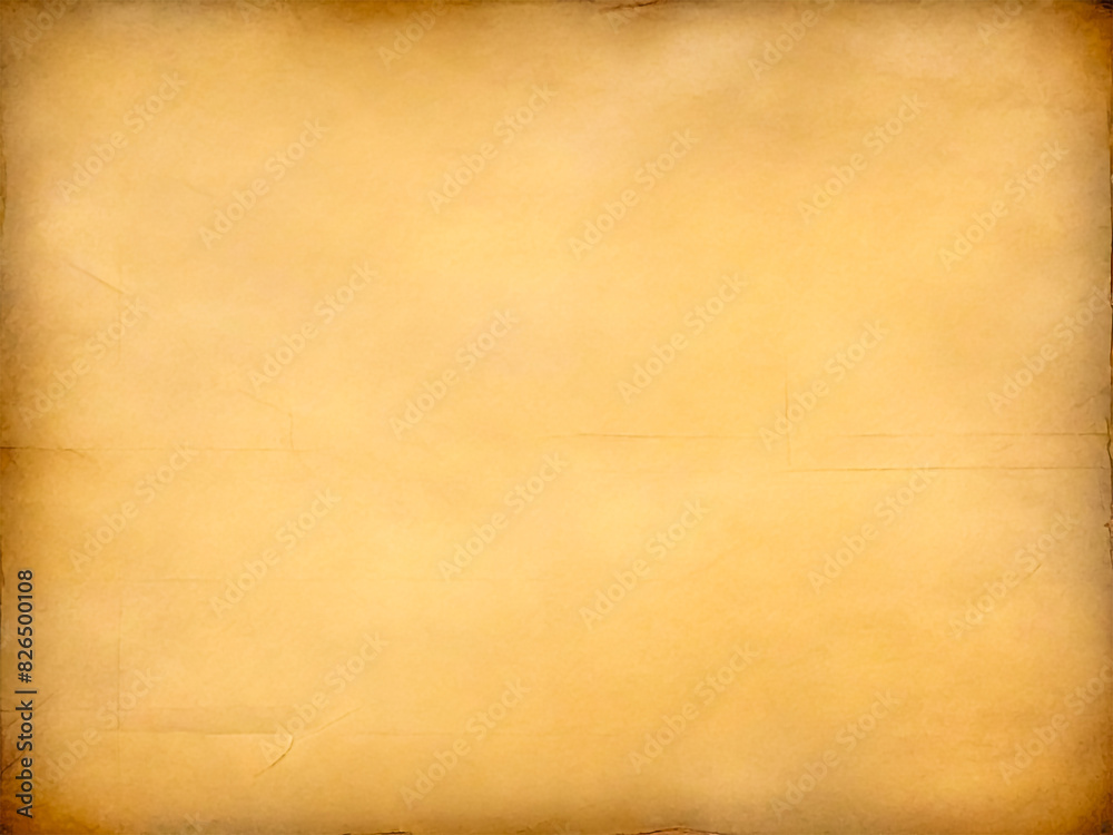Naklejka premium Vintage Parchment Paper Background with Aged Spots and Burn Marks