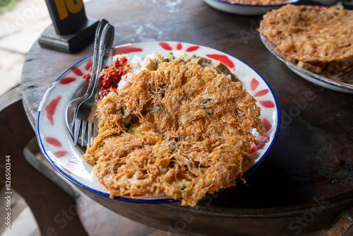 Yogyakarta, 11 May 2024 : Warung Kopi Klotok is filled with local and international tourists and provides a variety of delicious food menus.