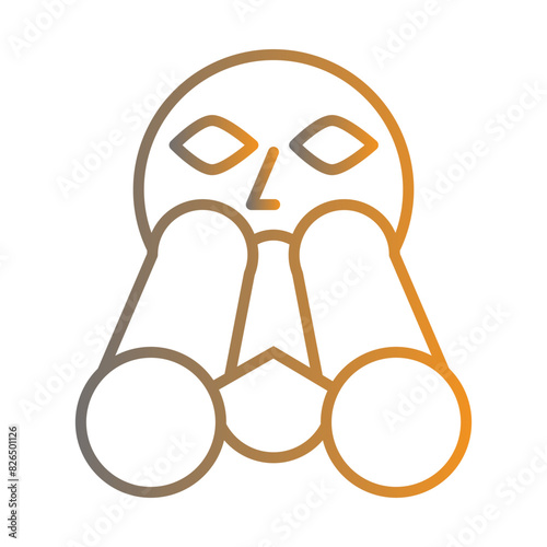 Binoculars Icon Design
