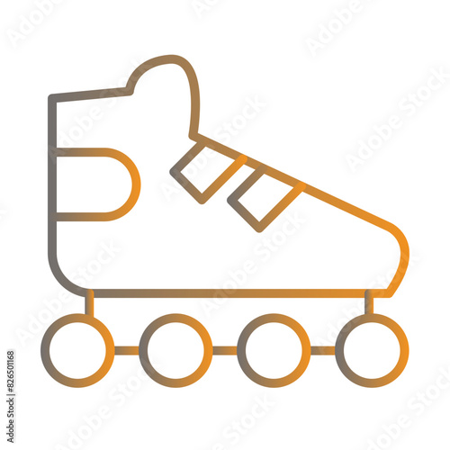 Roller Skates Icon Design