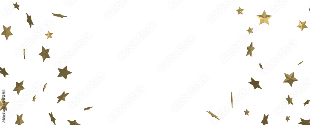 Obraz premium stars background, sparkle lights confetti falling. magic shining Flying christmas stars on night