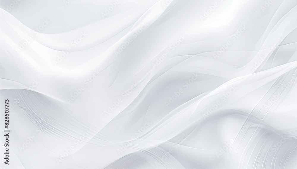white satin silk wave crumple fabric
