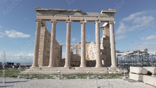 Obraz na płótnie Athens 05,22,2024 Acropolis in Greece, Parthenon in Athens , famous Greek tourist attraction, Ancient Greece landmark - sigthseeing destination Unesco Heritage world w salonie