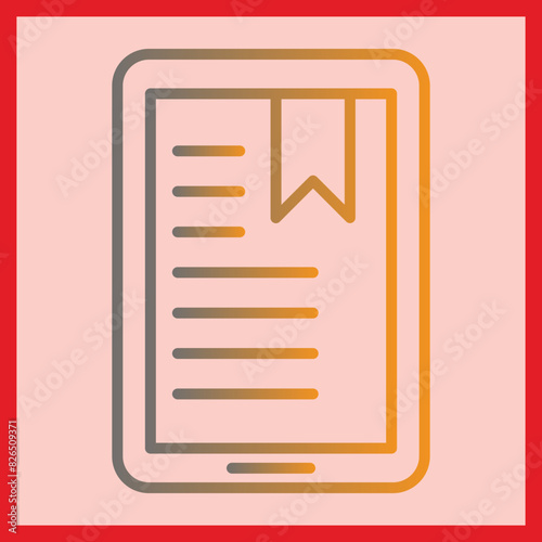 Ereader Icon Design