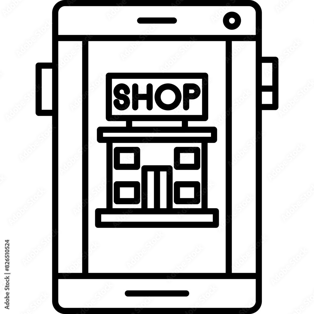 OnlineShopping Icon OnlineShopping Icon