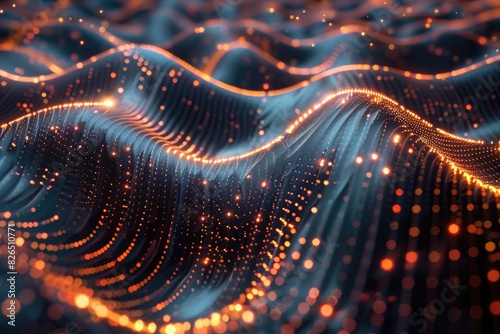 Abstrac tecnology background , connection , quantum computer.