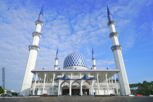 Fotografie Sultan Salahuddin Abdul Aziz Mosque, Shah Alam, Selangor, MALAYSIA