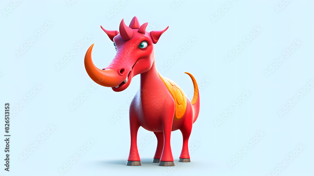 Parasaurolophus 3d cartoon Parasaurolophus 3d cartoon