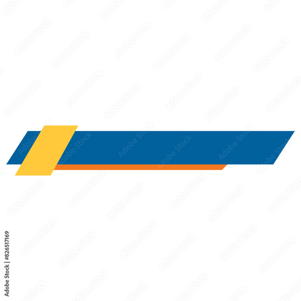 Fototapeta premium Modern Footer Shape